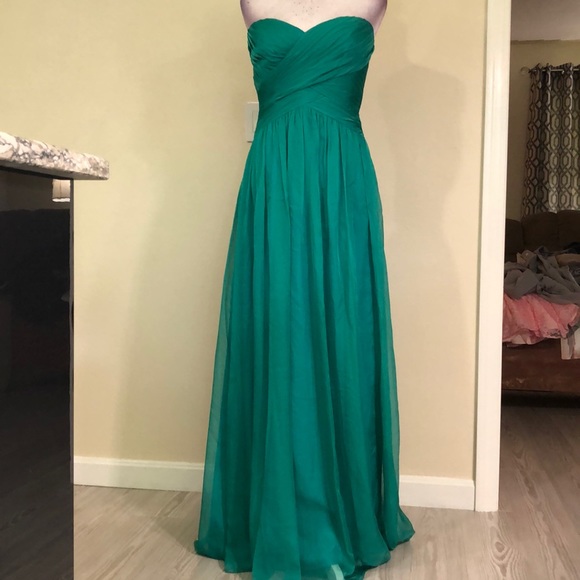 Lagoon green chiffon maxi - Picture 9 of 10